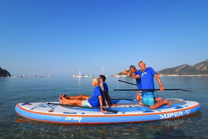 Rent our BIG SUP in Sant Elm and enjoy giggly moments on the sea photo highlight 2