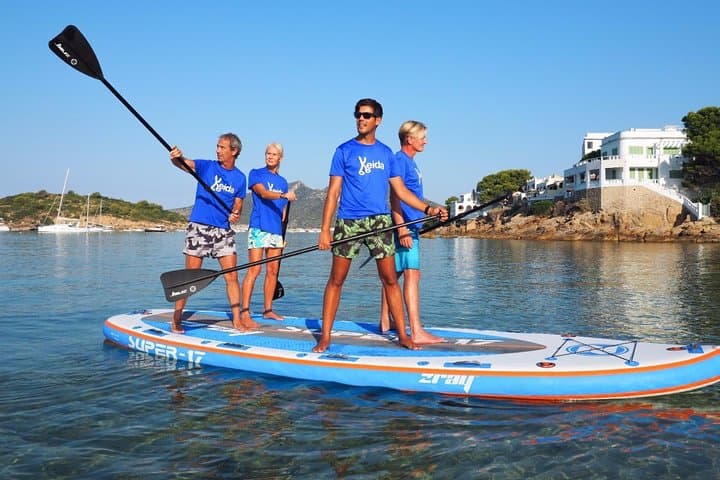 Rent our BIG SUP in Sant Elm and enjoy giggly moments on the sea photo highlight 3