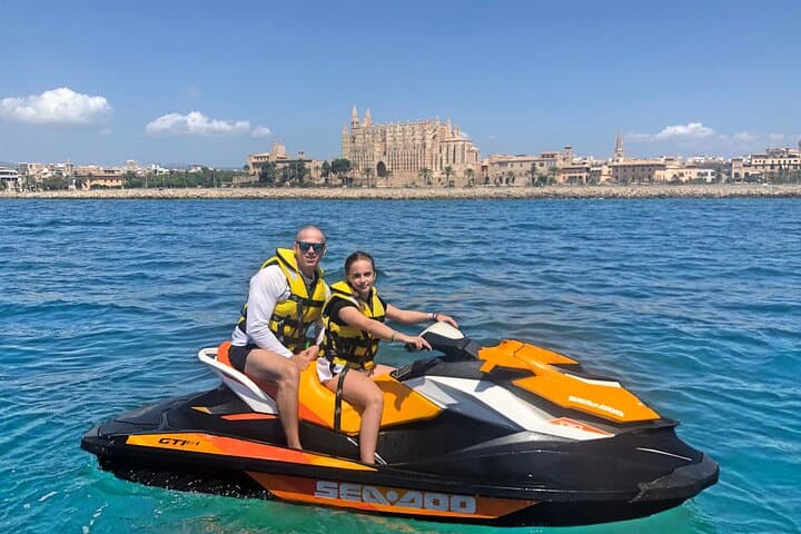 Jetski Tour to the Emblematic Palma Cathedral in Mallorca