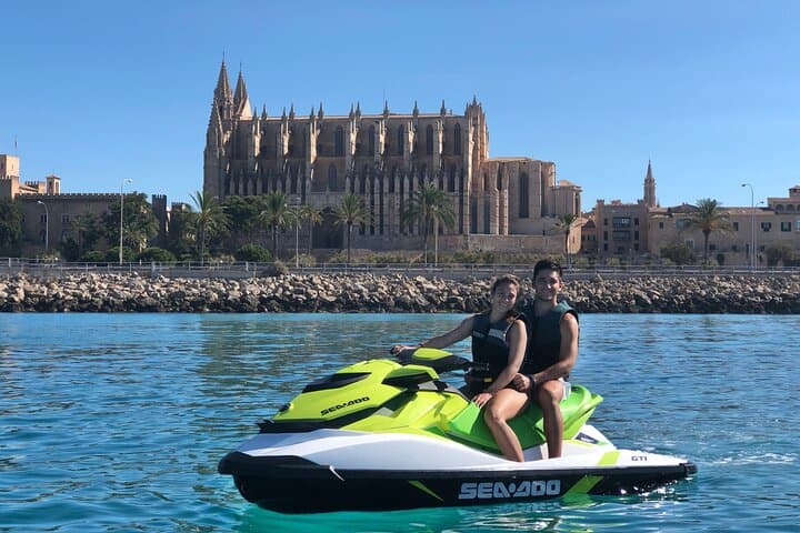 Jetski Tour to the Emblematic Palma Cathedral in Mallorca