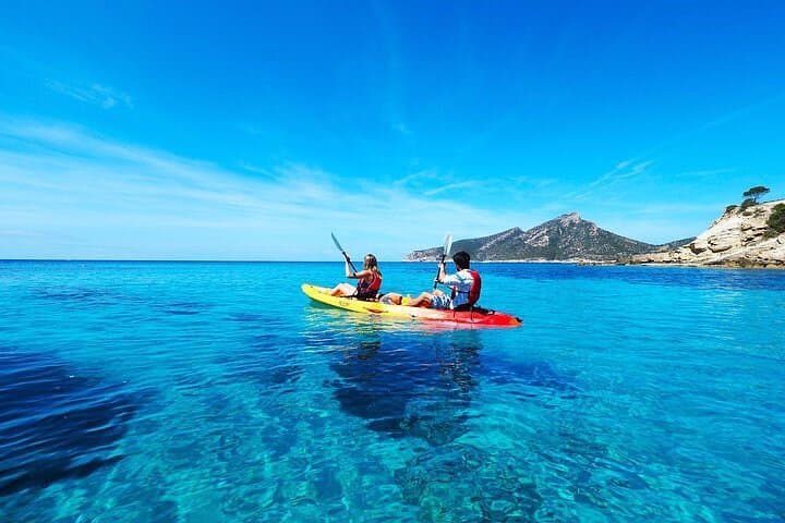 Explore the bay and the cost of Sant Elm with a kayak photo highlight 1