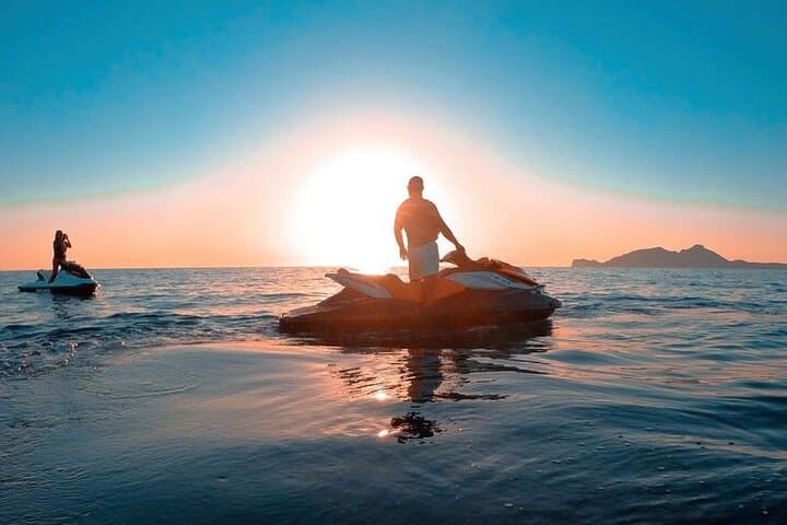 One hour by Jet Ski from Camp de Mar in Mallorca