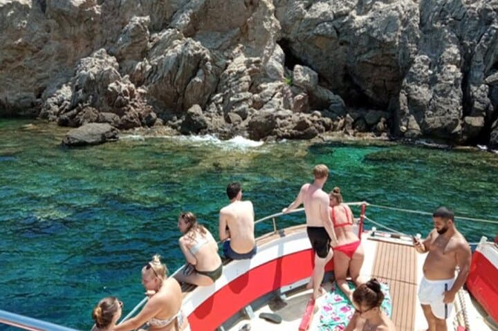 Boat tour in the Coral Natural Park in Cala Ratjada photo highlight 5