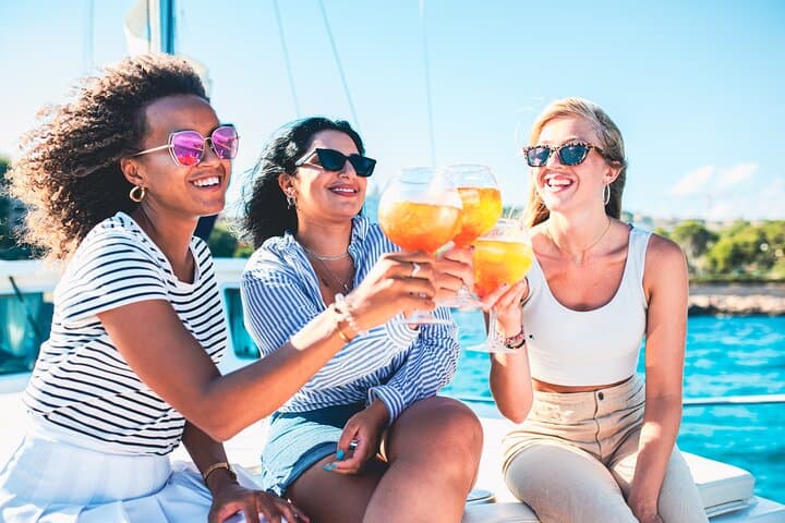 Full-Day Guided Tour by Boat with BBQ and Watertoys in Palma de Mallorca photo highlight 12