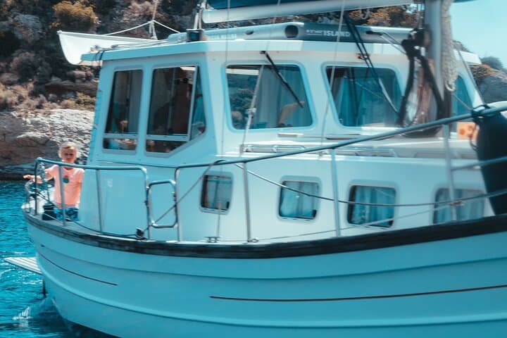 Full-Day Guided Tour by Boat with BBQ and Watertoys in Palma de Mallorca photo highlight 20