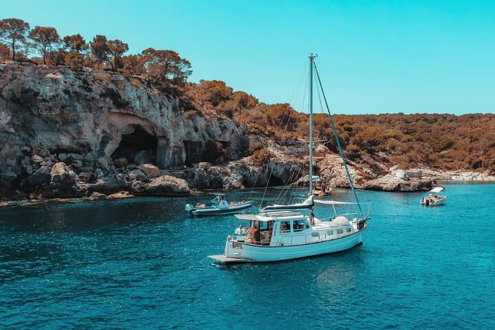 Full-Day Guided Tour by Boat with BBQ and Watertoys in Palma de Mallorca photo highlight 22