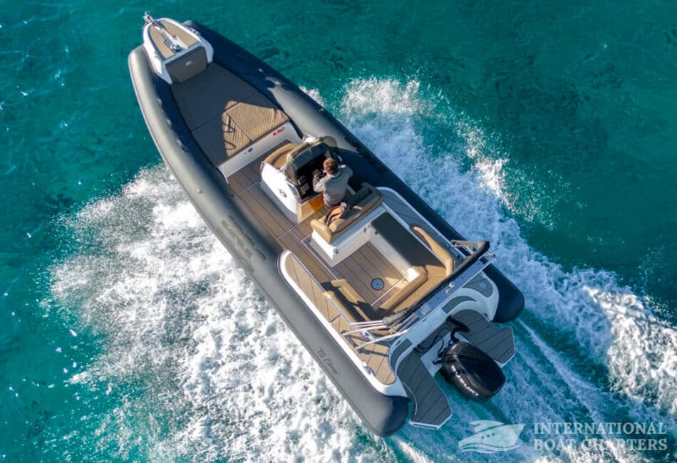 27 Ft BSC Colzani 78 Ebony Luxury Inflatable Motorboat photo highlight 1