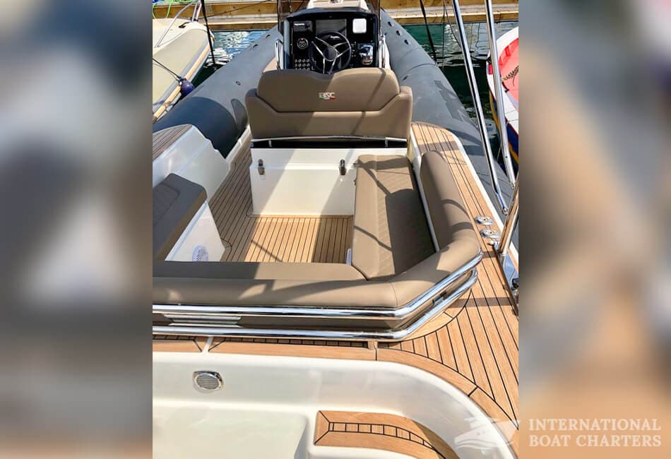 27 Ft BSC Colzani 78 Ebony Luxury Inflatable Motorboat photo highlight 10