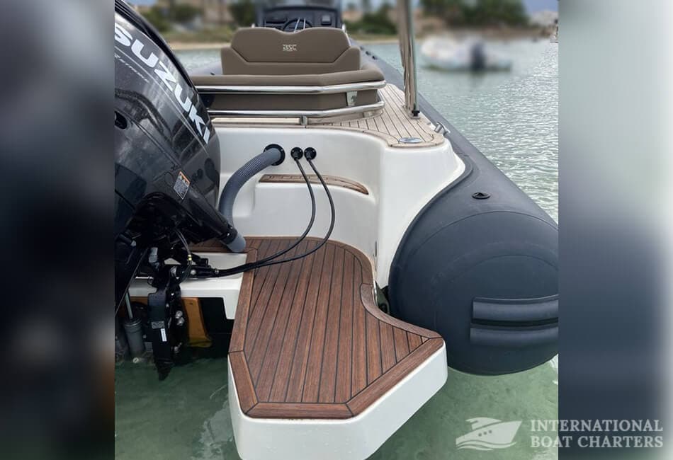 27 Ft BSC Colzani 78 Ebony Luxury Inflatable Motorboat photo highlight 2