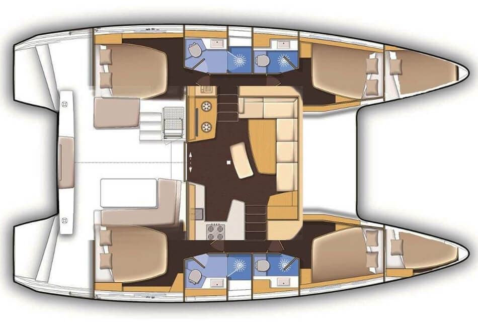 42 Ft Lagoon 42 Sailing Catamaran photo highlight 4