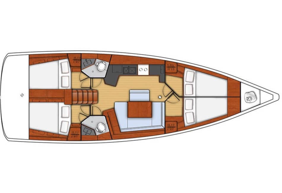 45.4 Ft Beneteau Oceanis 45 GF-2016 photo highlight 20