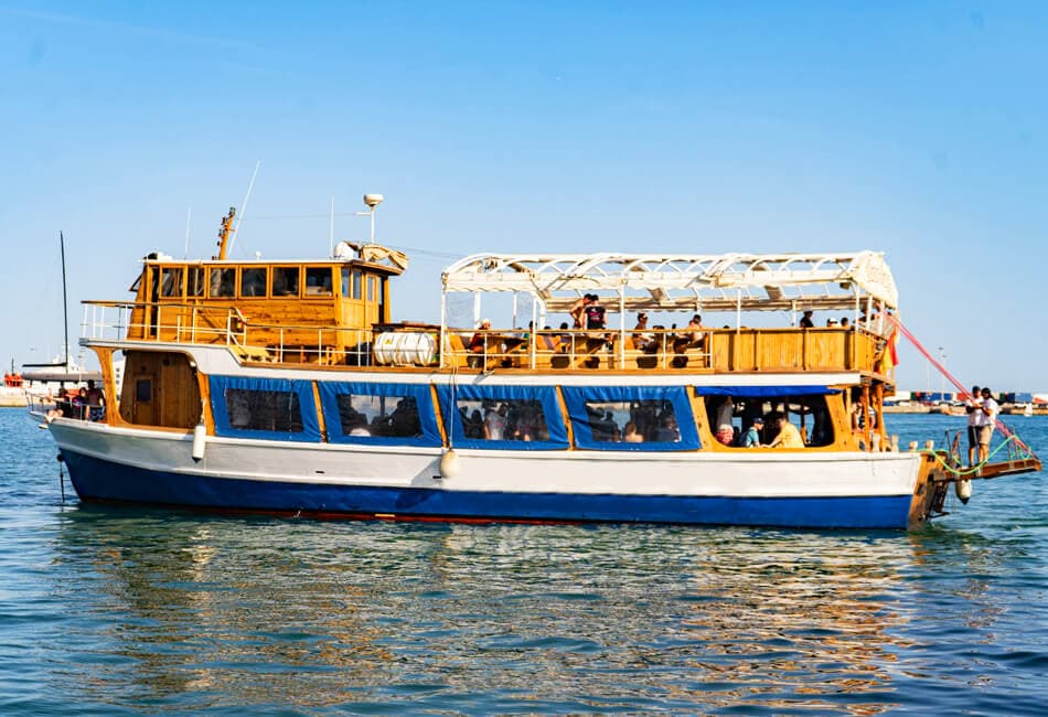 78.7ft/24m 2-Story Party Boat available for charter