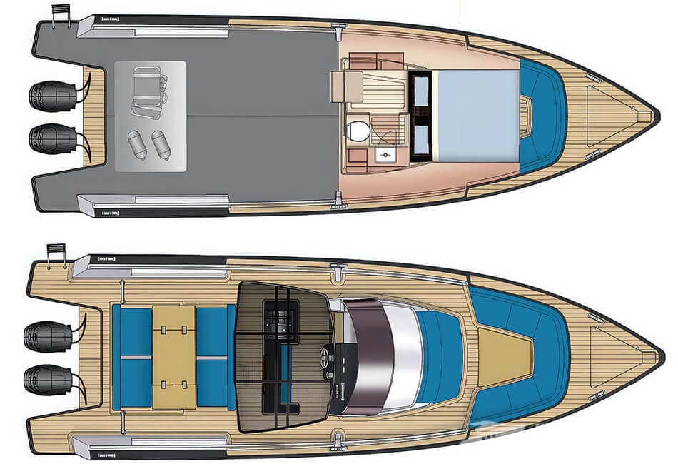 11.63m/38.2ft Fjord 38 Express Luxury Powerboat photo highlight 7