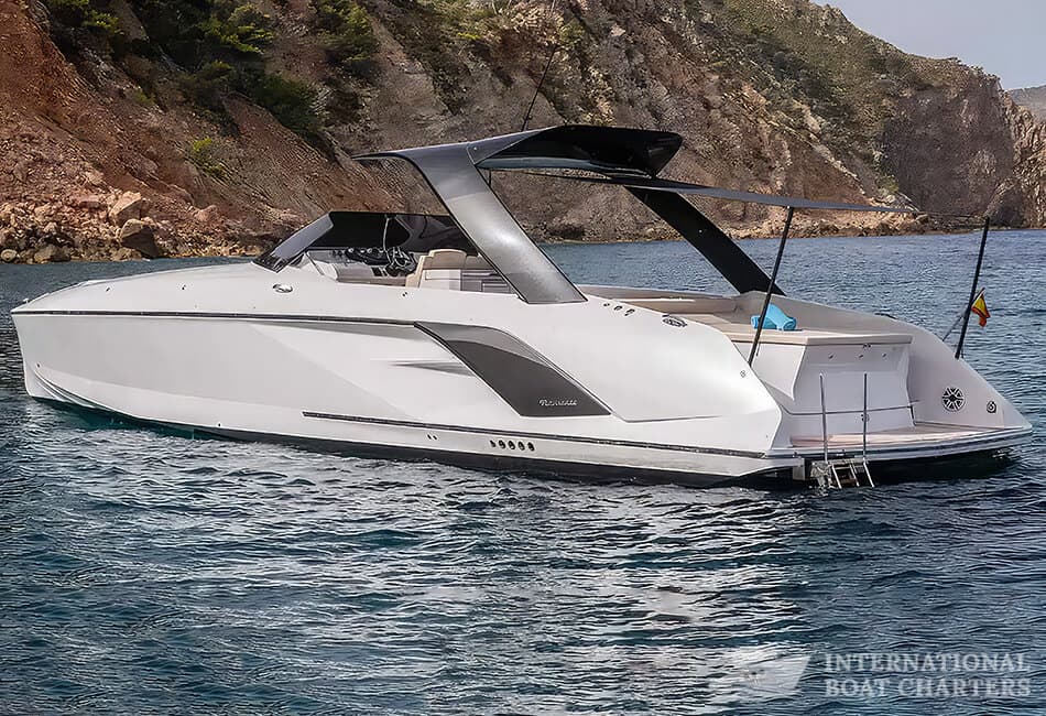 45.6ft/13.91m Frauscher 1414 Demon Luxury Yacht fotografia s najzaujímavejšími detailmi 4