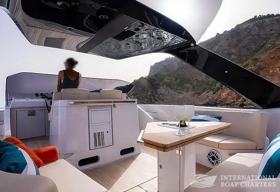 45.6ft/13.91m Frauscher 1414 Demon Luxury Yacht fotografia s najzaujímavejšími detailmi 7
