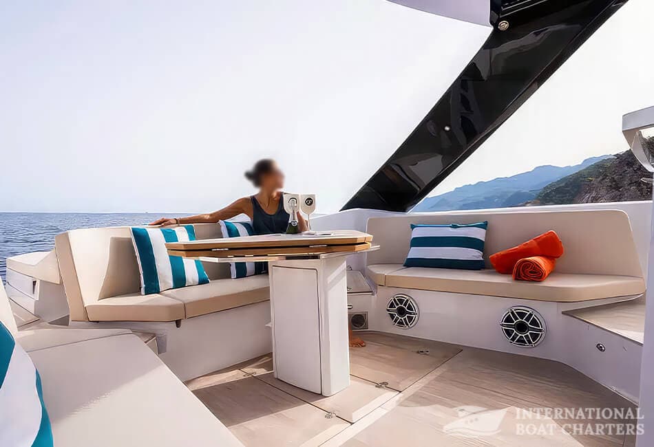 45.6ft/13.91m Frauscher 1414 Demon Luxury Yacht fotografia s najzaujímavejšími detailmi 5