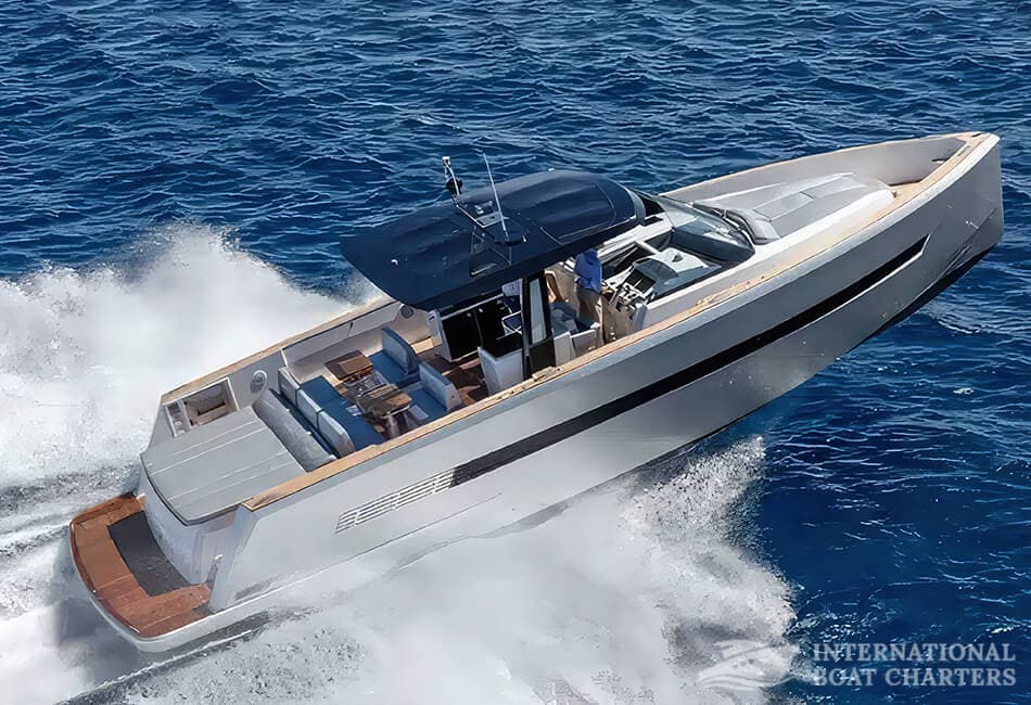 46.6 ft/14.2m FJORD 52 Open Luxury Powerboat fotografia s najzaujímavejšími detailmi 3