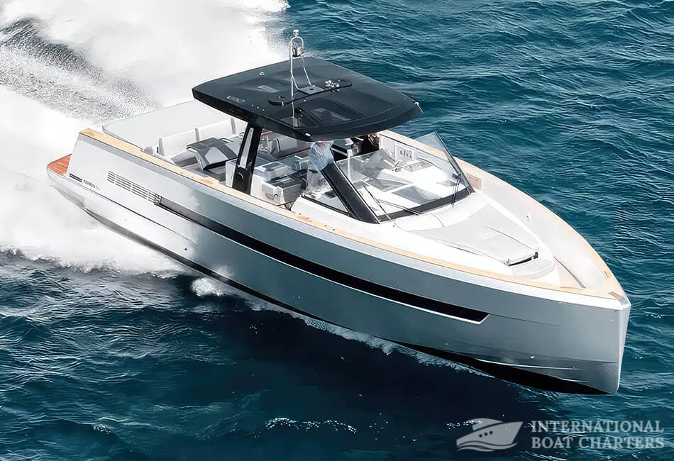 46.6 ft/14.2m FJORD 52 Open Luxury Powerboat fotografia s najzaujímavejšími detailmi 2