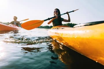 Bicycle and Kayak SUP Tour in Palma in destination